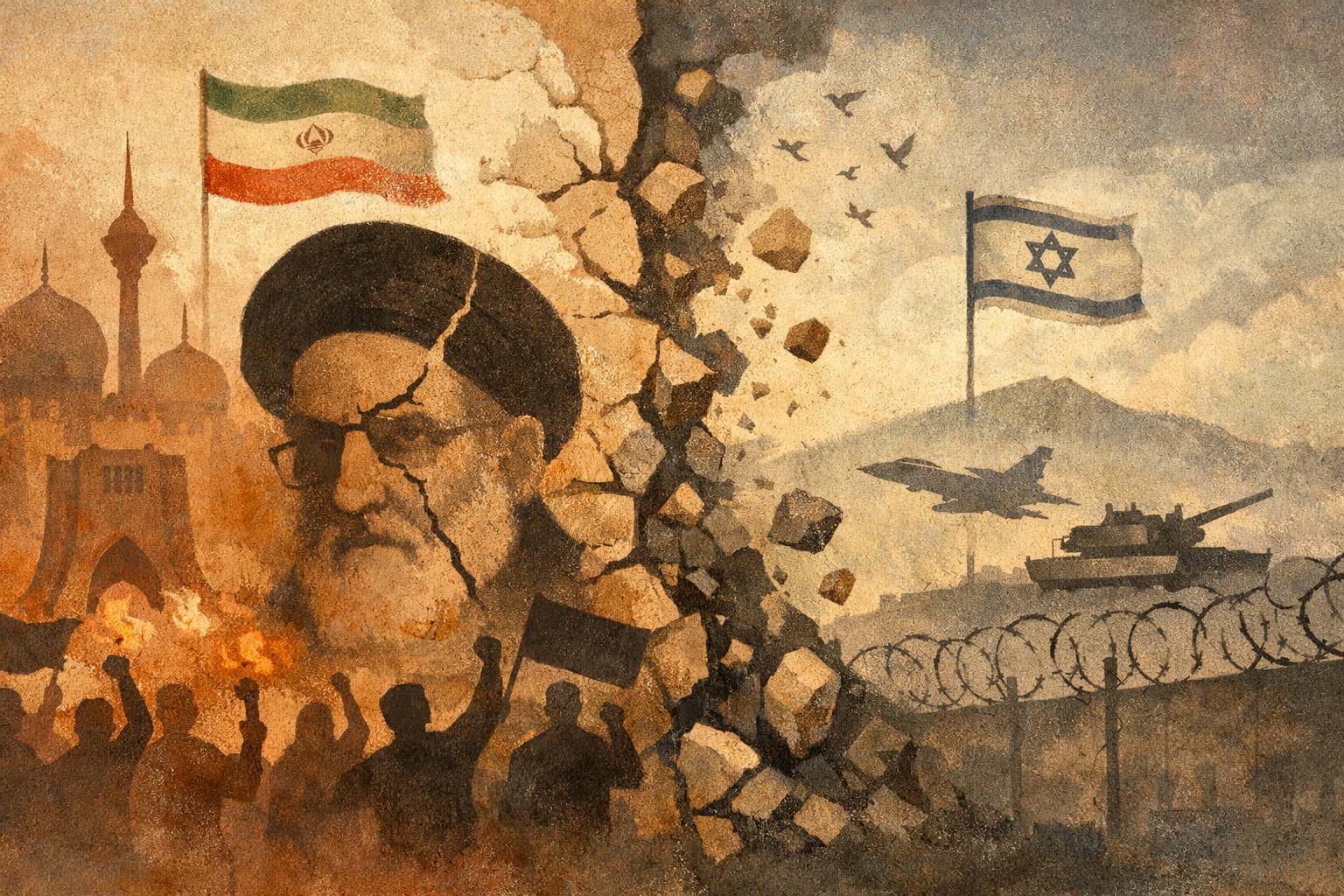 Netanyahu Says Protests in Iran Could Bring Down the Regime