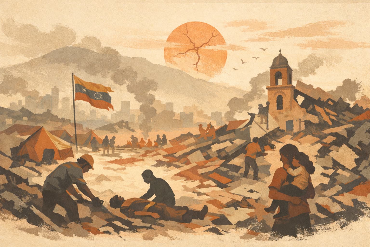 Venezuela Quake Death Toll Climbs to 1,430 as Rescue Efforts Lag