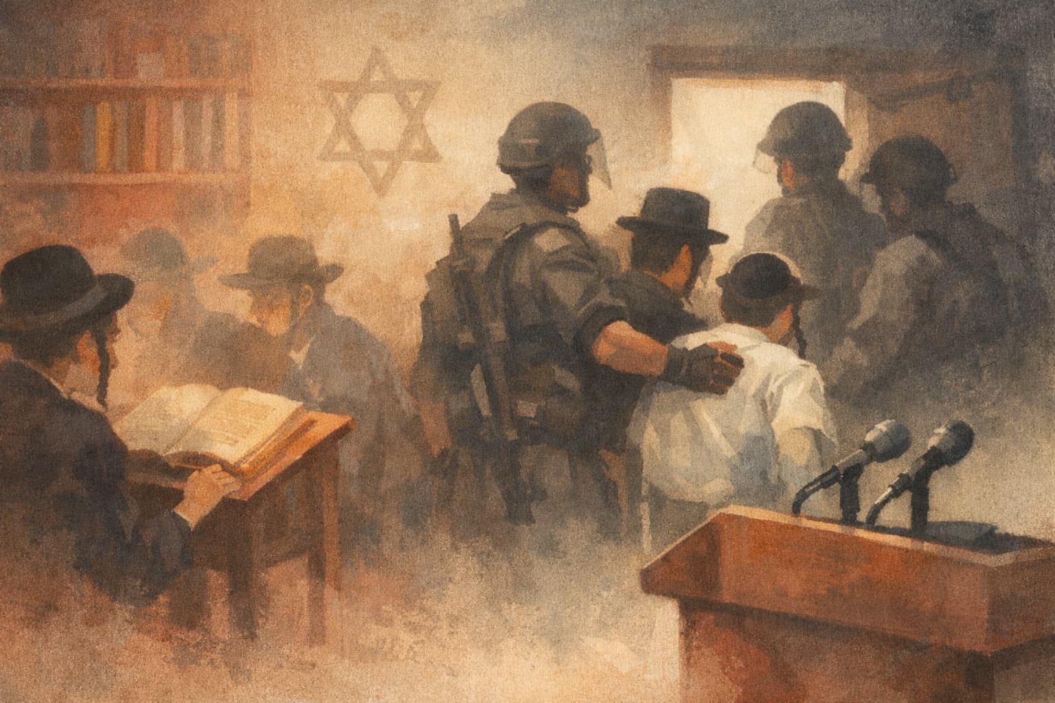 Netanyahu Claims Arrests Inside Yeshivas, Prompting Immediate Denials