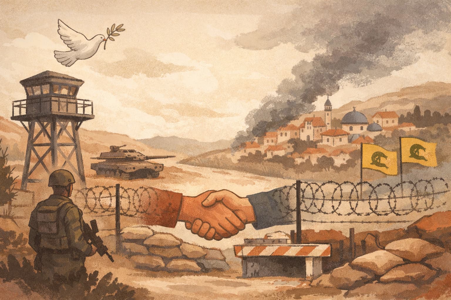Israeli Coalition Praises, Opposition Criticizes Security Agreement with Lebanon