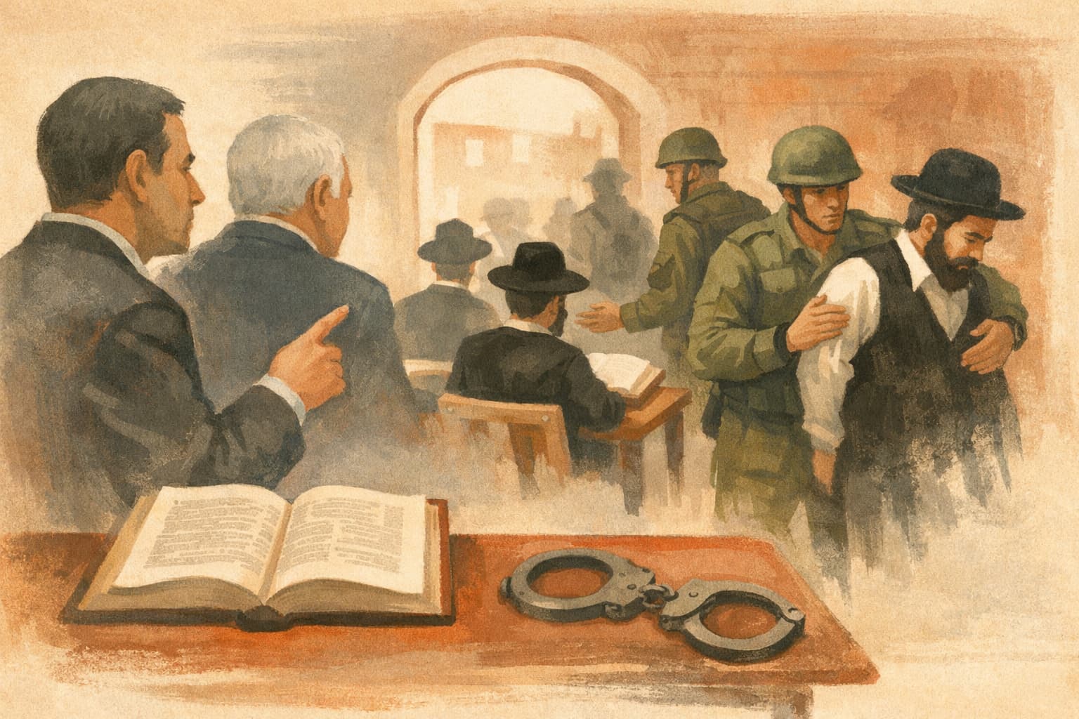 Israeli Government Secretary Urges Advancement of Law to Prevent Arrests of Draft Dodgers