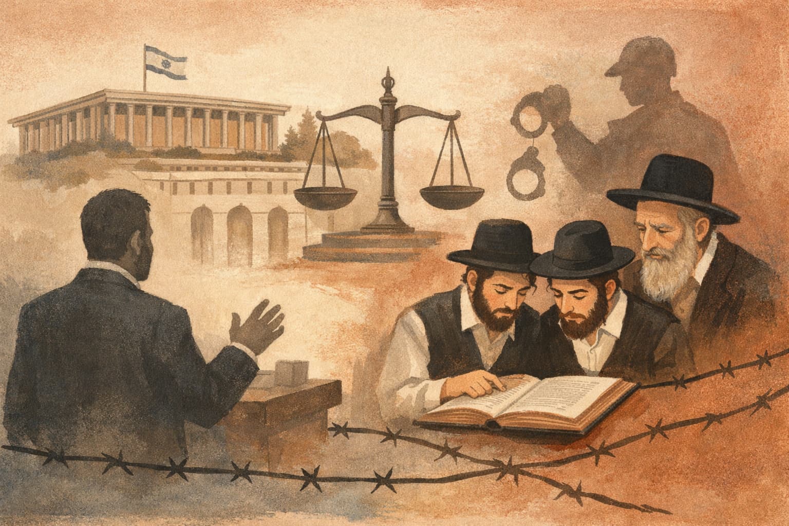Knesset Committee Moves to Freeze Arrests of Ultra-Orthodox Yeshiva Students Amid Rising Tensions