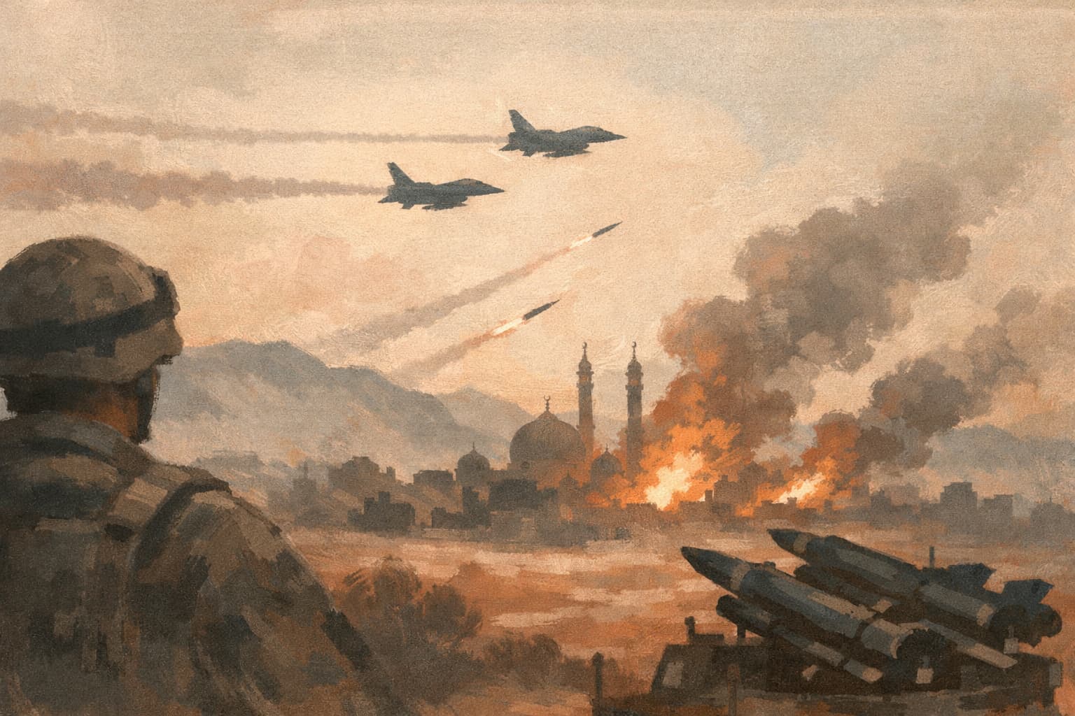 US Military Launches Strikes on Targets in Iran Following Weekend Clashes