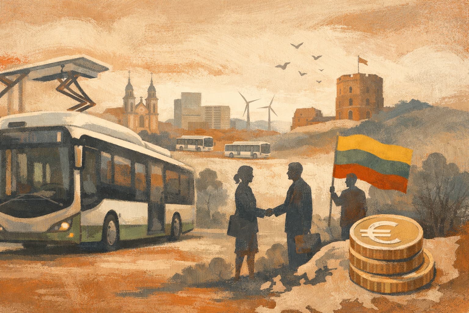 Egged Wins Lithuania's Largest Electric Bus Tender to Expand Baltic Operations