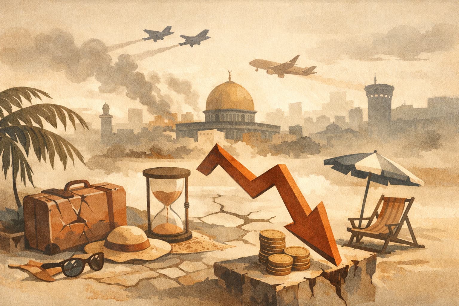 Israeli Incoming Tourism Plummets Amid Ongoing Regional Instability and Economic Challenges