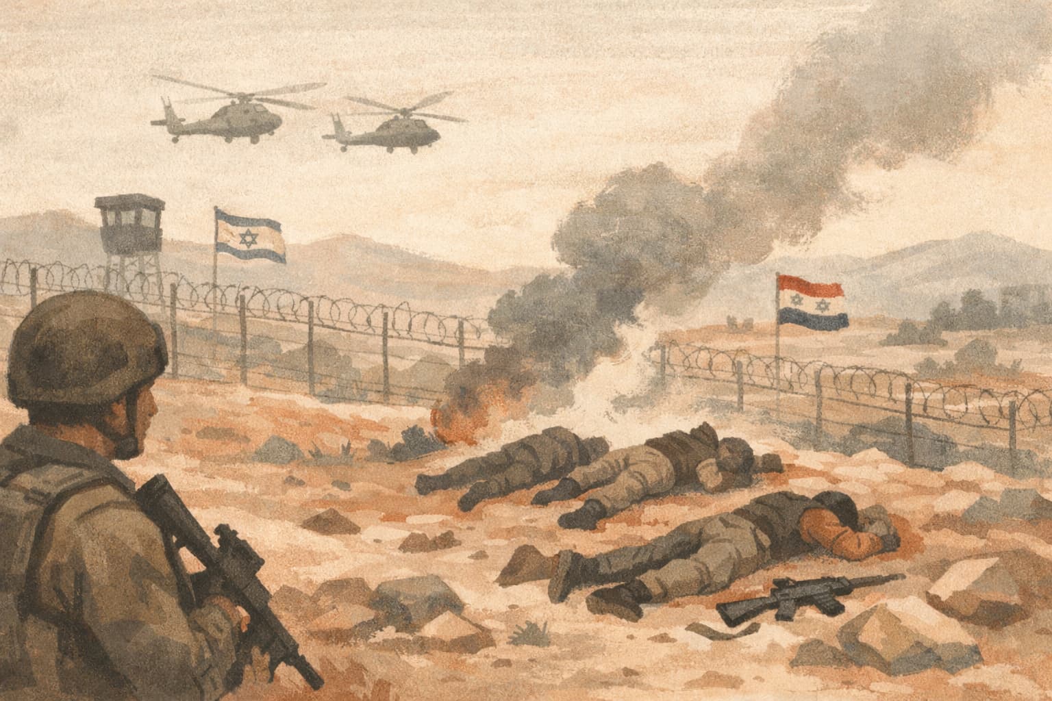 IDF Kills Armed Militants in Southern Syria Security Zone
