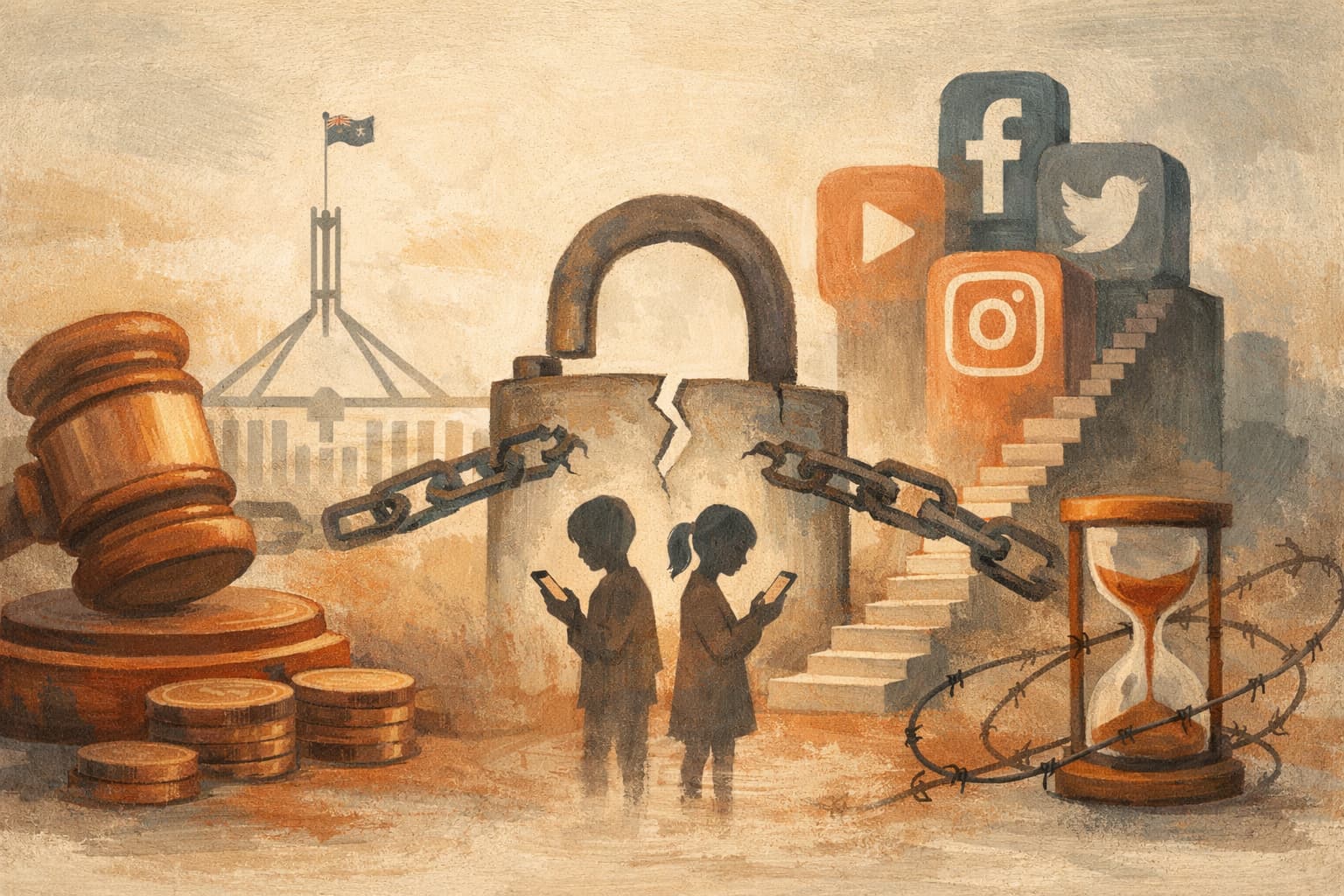 Australia Doubles Fines on Tech Giants Over Underage Social Media Use Enforcement Failures