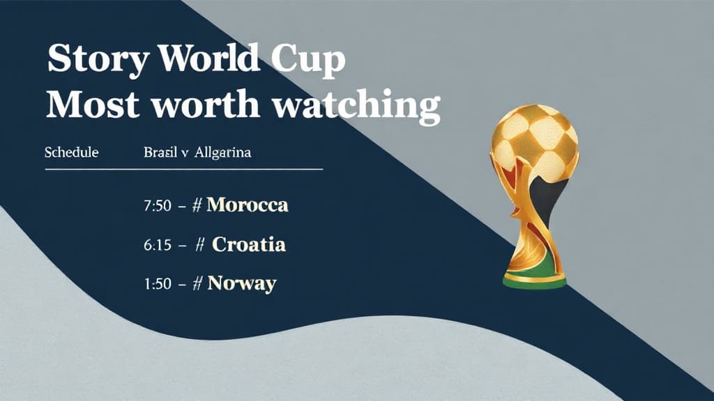 Messi at 4 a.m.: the World Cup matches you cannot miss