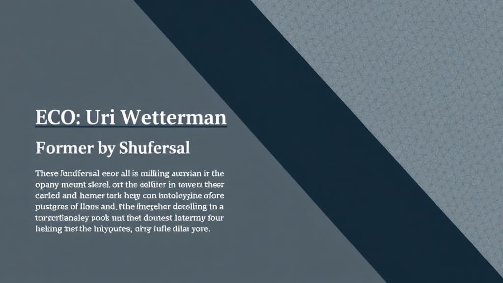 Former Shufersal CEO Uri Wetterman Sues Company for 5.8 Million Shekels