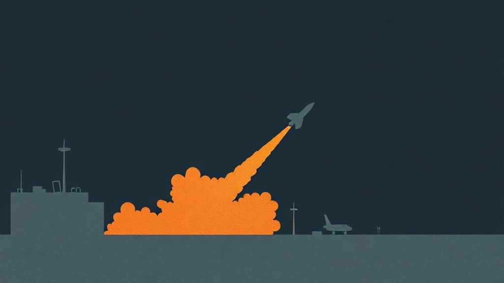 Intercepted missile fragments from Iran hit Ramat David Air Force Base early this week