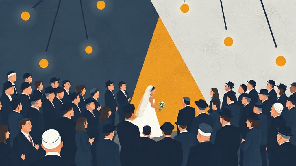 Hundreds Attend Wedding Celebration for Deputy Mayor of Bnei Brak's Daughter