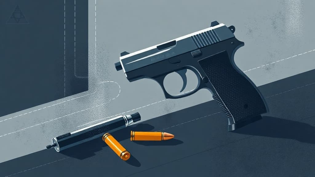 Loaded Gun Found Inside Tiberias Business
