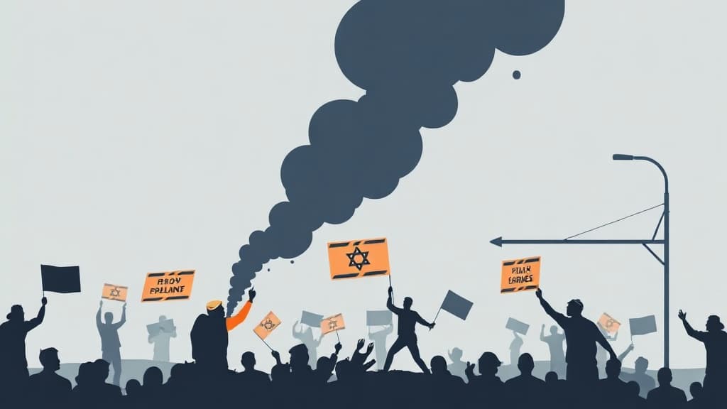 Haredi protests erupt at multiple locations, Route 1 and Route 6 blocked