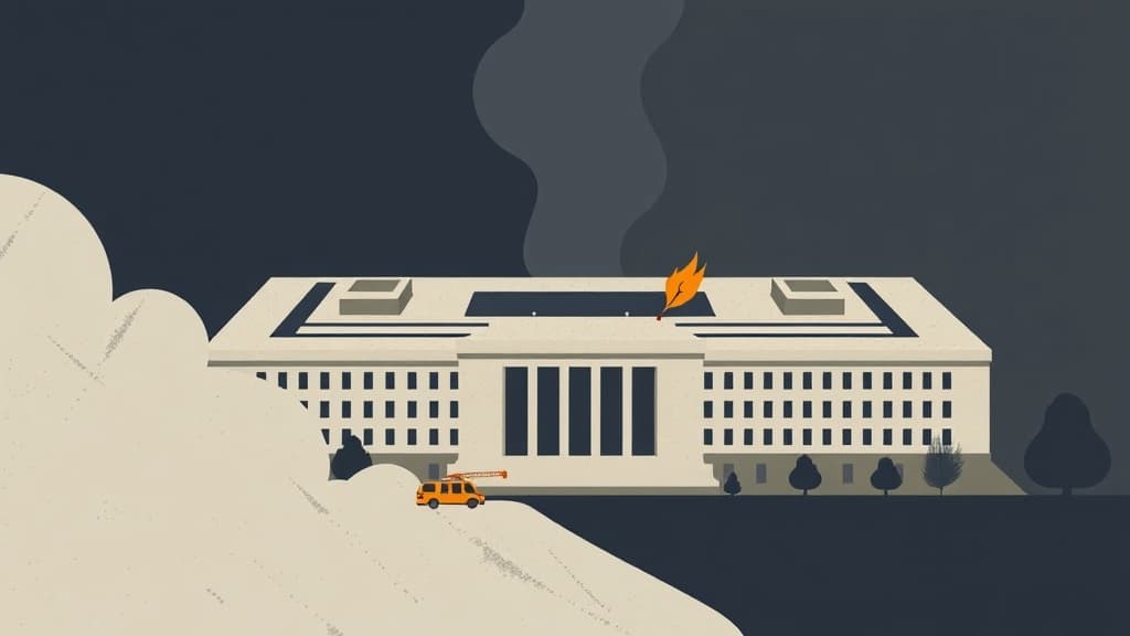 Fire Crews Report Hazardous Materials Incident at the Pentagon