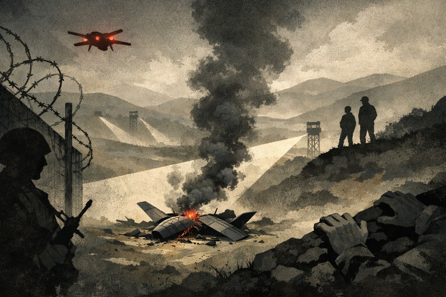 IDF Reports Suspected Aerial Target Fell in Southern Lebanon