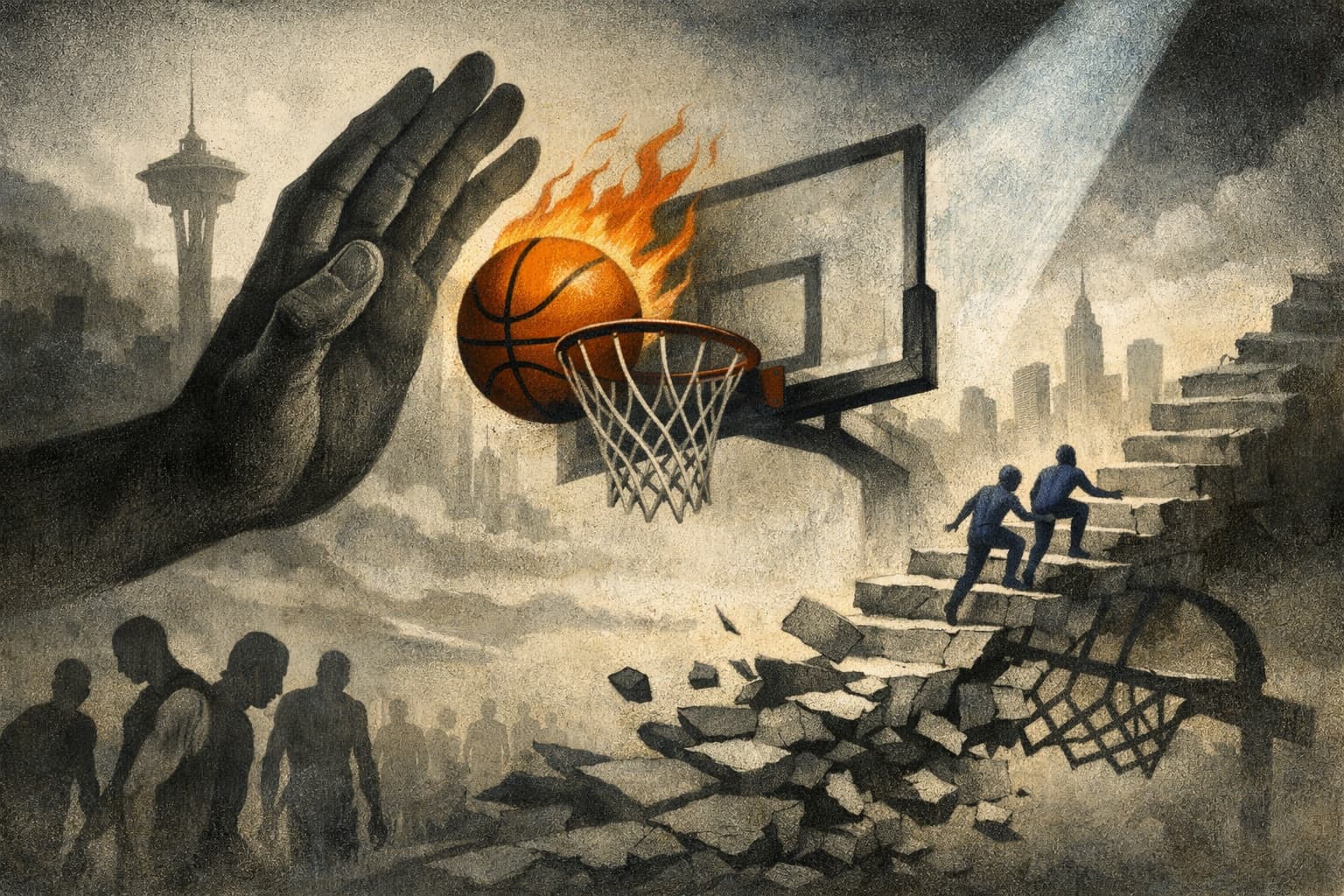 San Antonio Holds Off New York to Lead 81-71 After Fourth Quarter