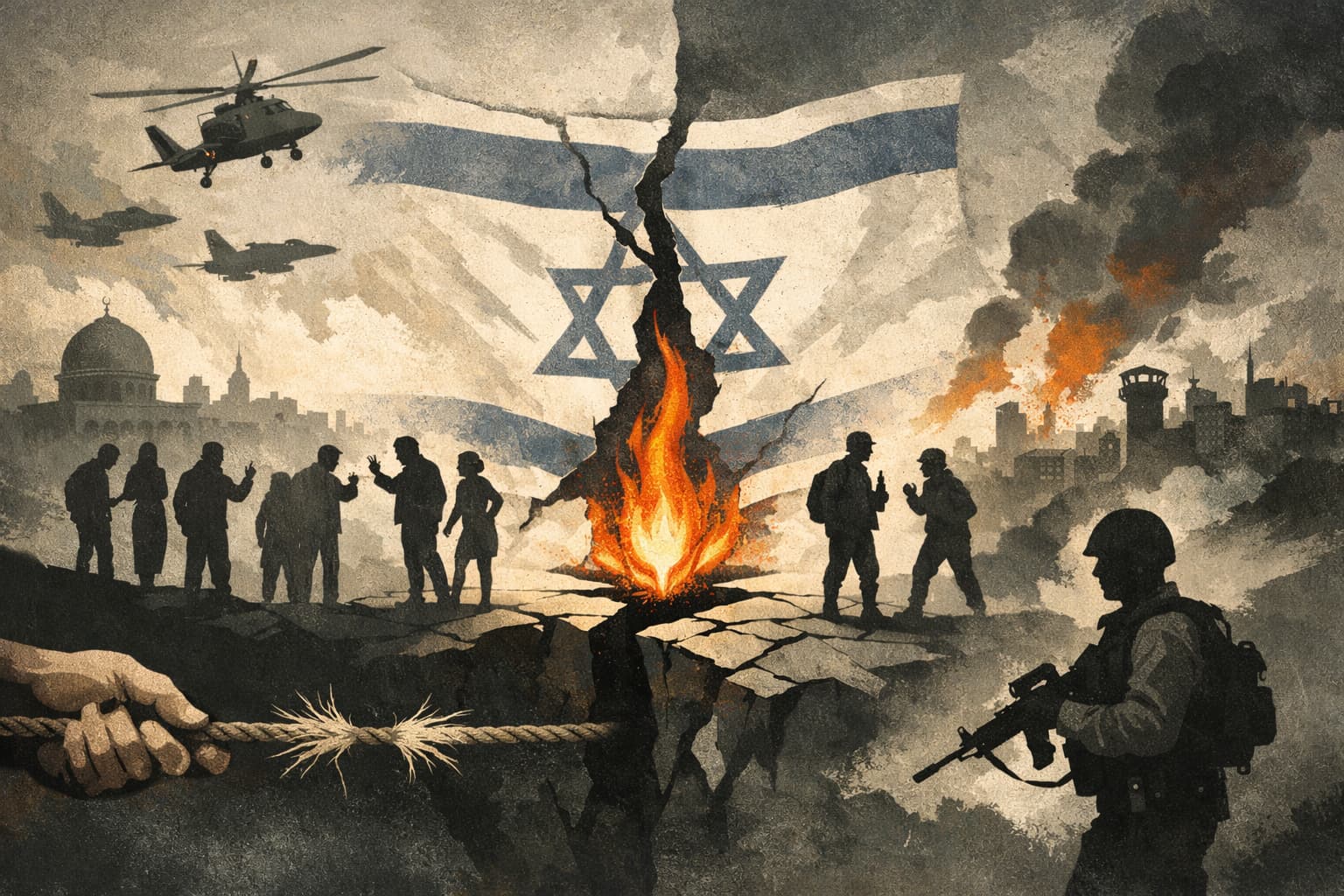 Israeli Society Survey Warns of Polarization, Civil-War Fears and Low Trust in Cohesion