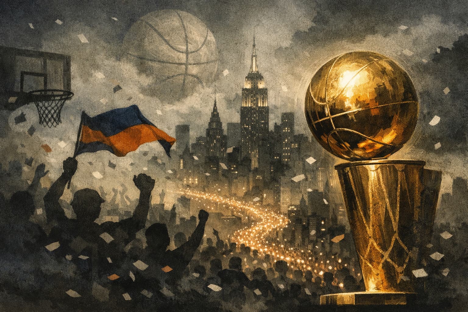 Thousands Flood New York as Knicks End 53-Year Title Drought