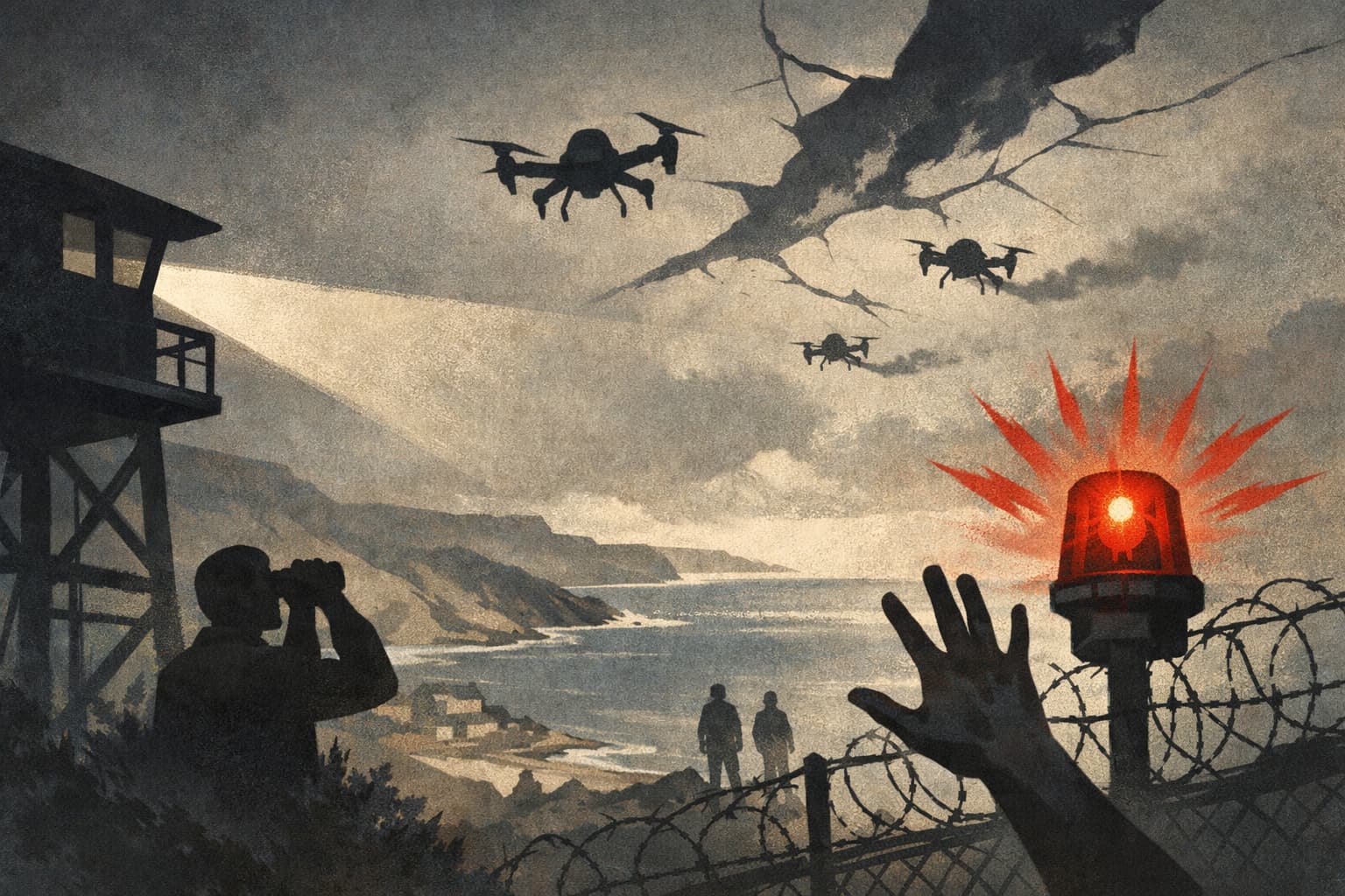 Drone infiltration alerts sounded in Western Galilee