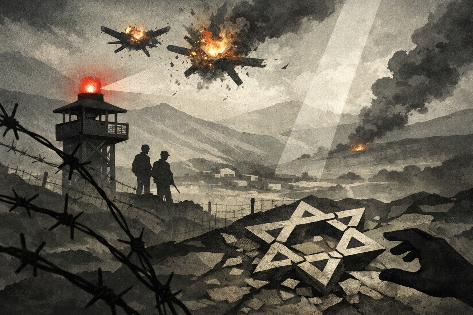 IDF Says Two Hezbollah Drones Exploded Inside Israel Near Lebanese Border