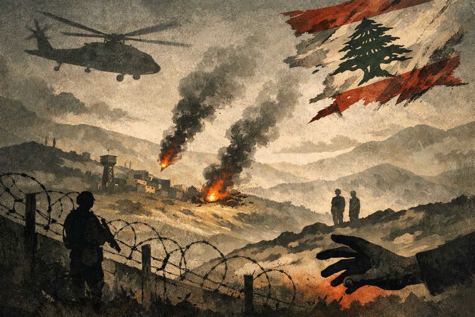 IDF Reports Two Suspected Aerial Objects Fell Near Lebanon Border