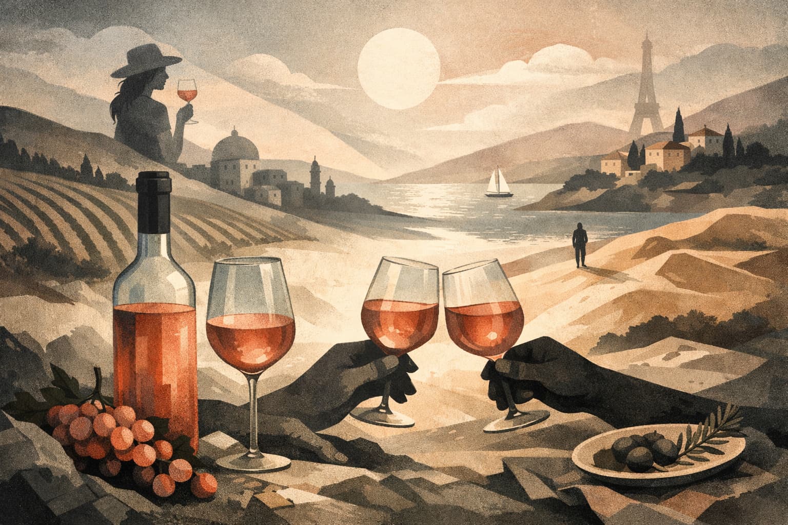 Five Standout Israeli Rosé Wines, From Jerusalem Hills to the Negev