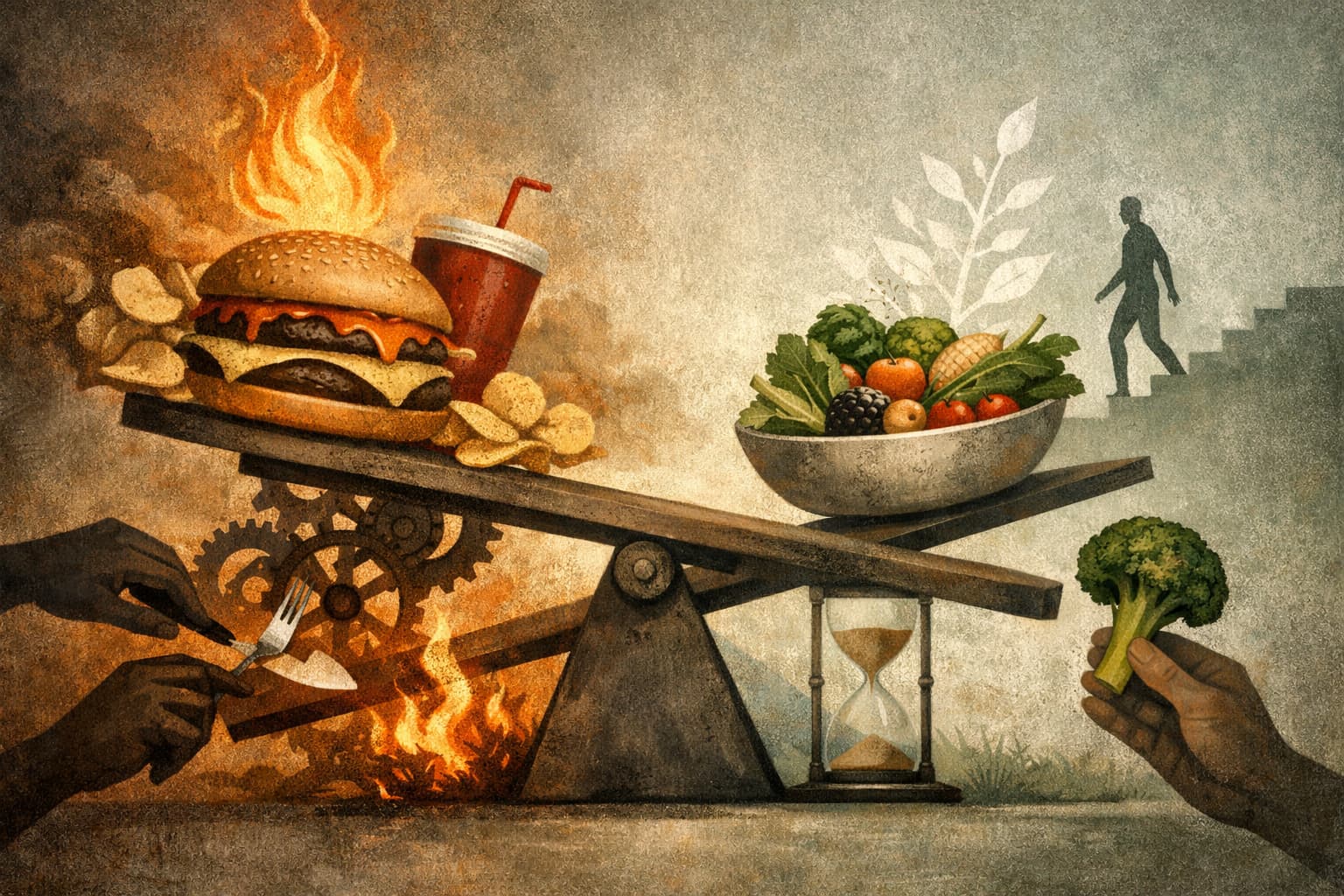 Why identical diets can lead to different weight gain
