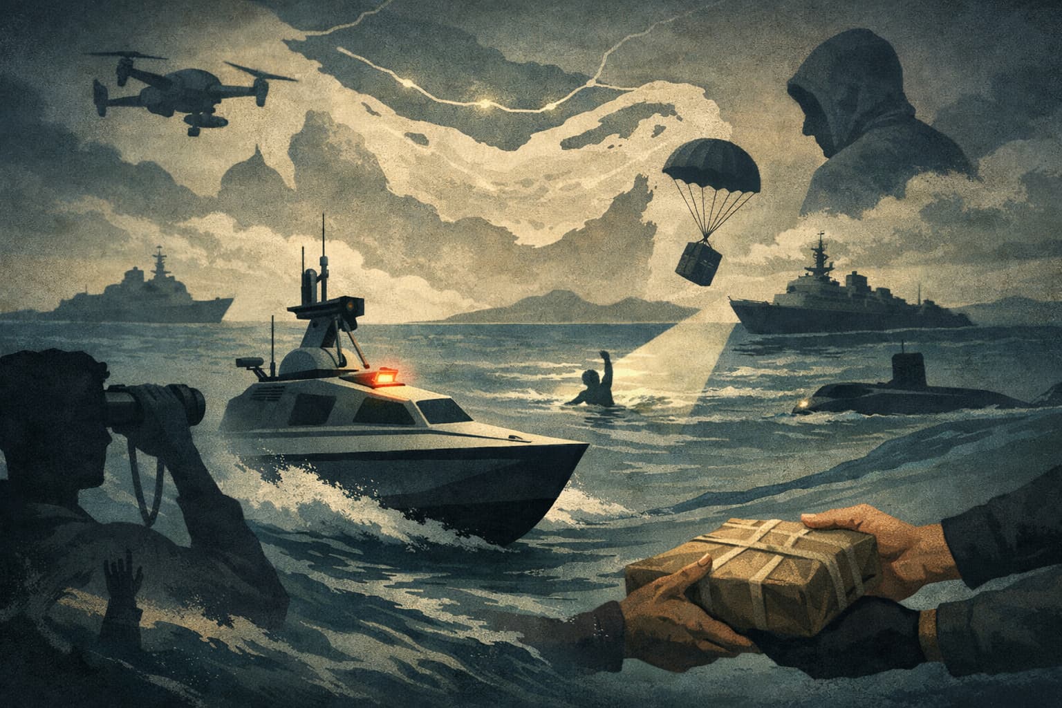 Robot Boats Are Transforming Naval Warfare, From Hormuz Rescues to Drug Smuggling
