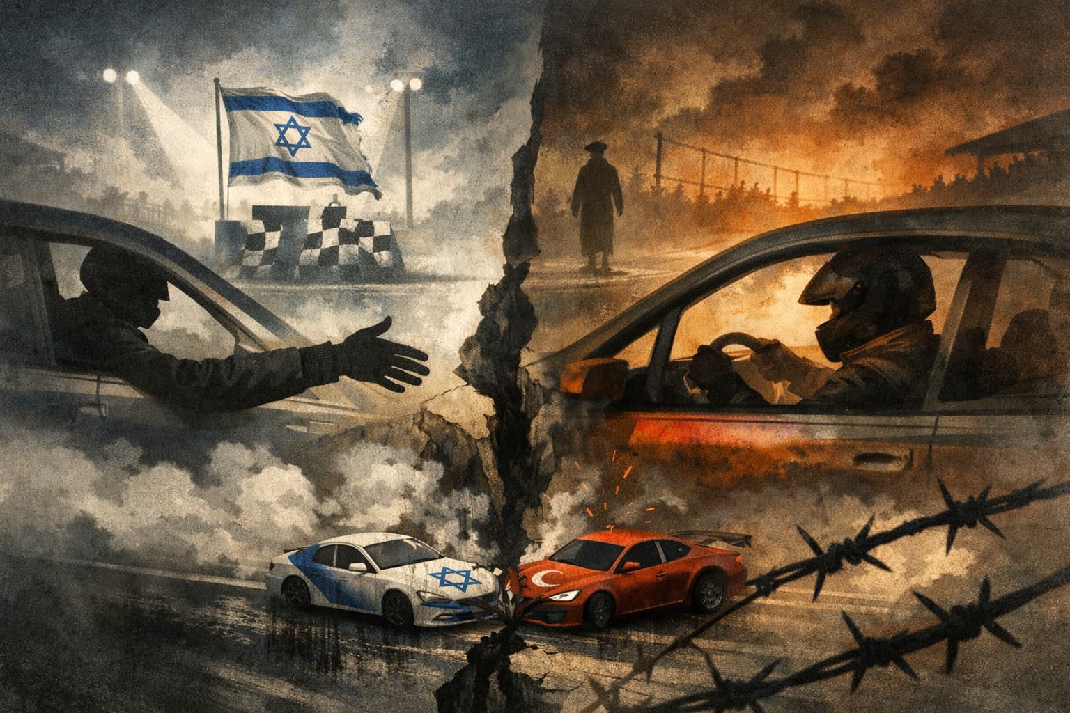 Israeli Driver Faces Antisemitic Snub After Drift Masters Duel in Ireland
