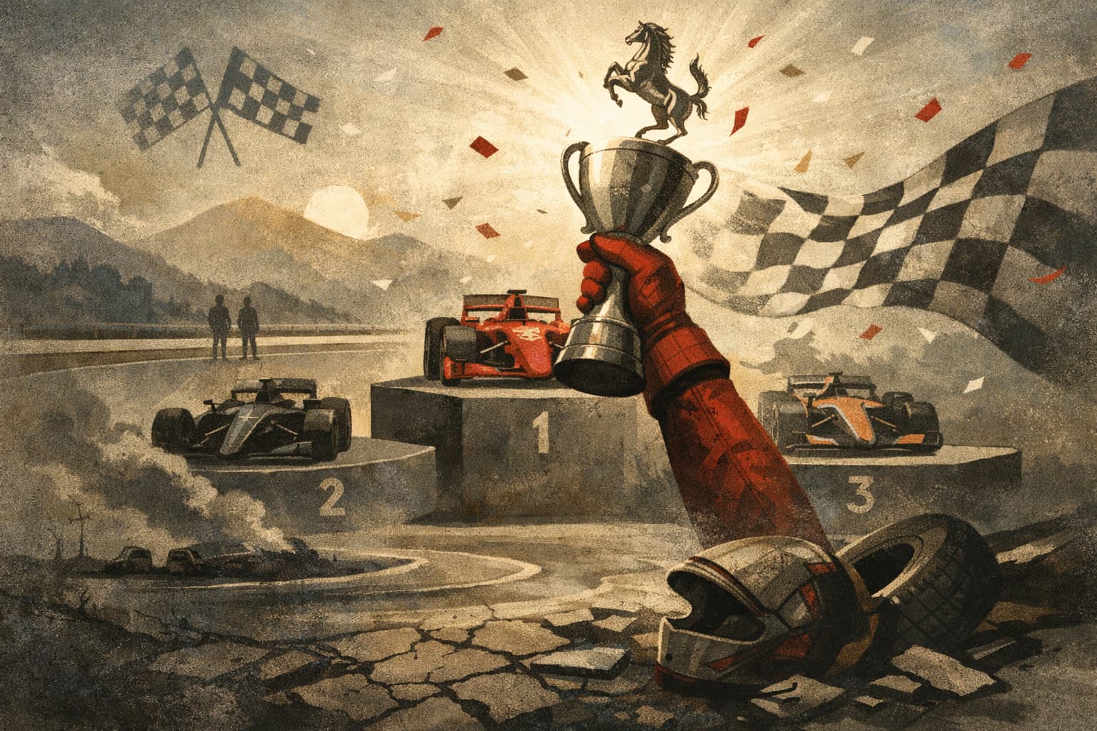 Lewis Hamilton wins in Barcelona for first Ferrari victory