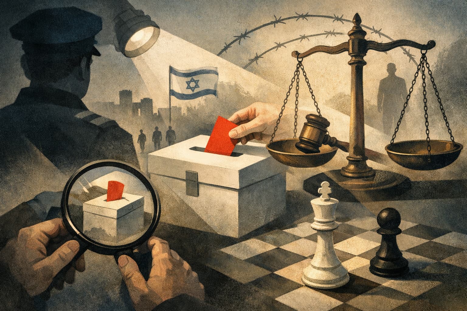 Israeli police chief pledges fair election enforcement and defends legal appointment