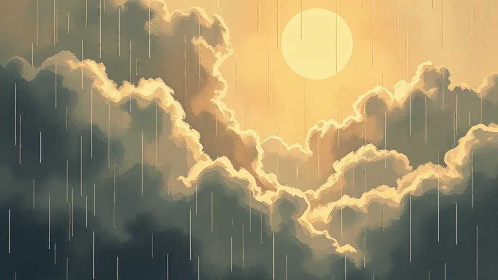 Light Rain Falls in Northern Israel and Jerusalem Mid-August