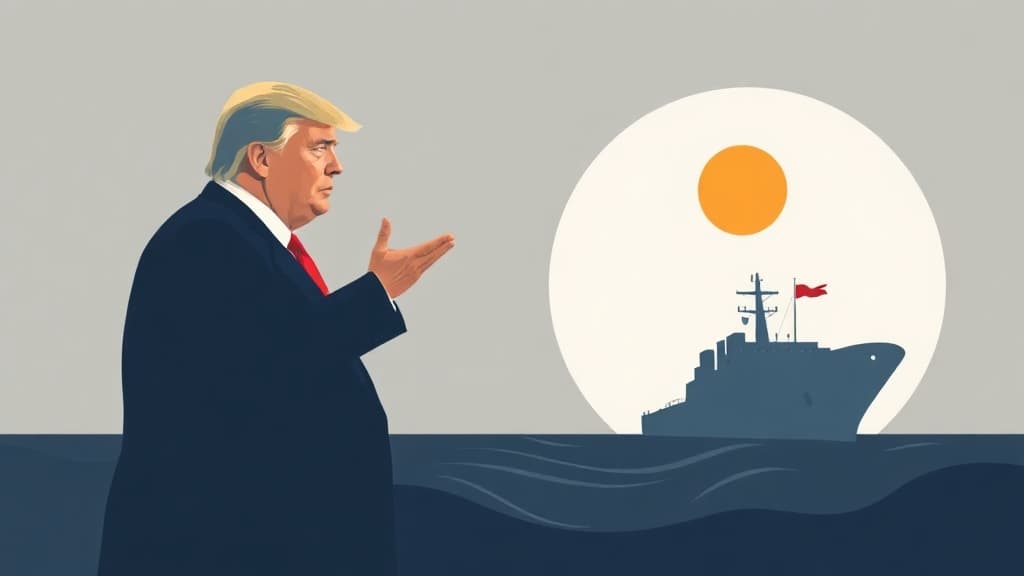 Trump Says the U.S. Will Strike Iran Hard Today, Reveals Secret Seizure of Oil Ships