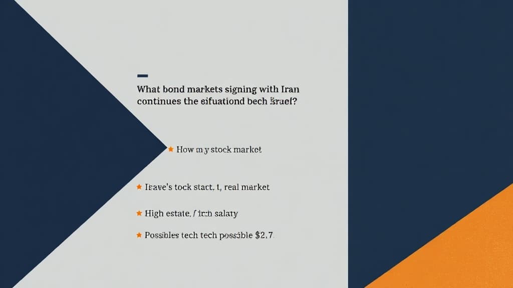 "If the situation with Iran continues, inflation will reach us too": What can bond markets tell us?