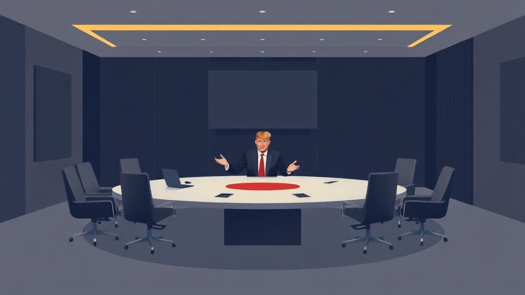 Trump Holds Situation Room Meeting, Weighs Large-Scale Operation in Iran