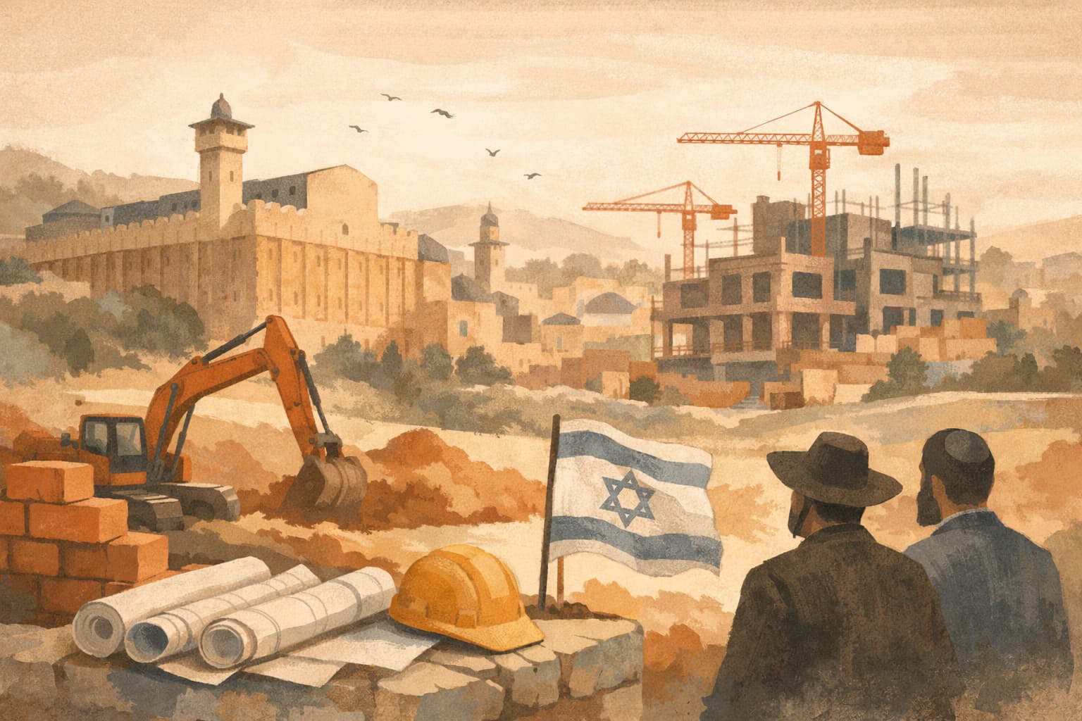 First time in decades: construction approved for Hebron yeshiva after Smotrich announcement