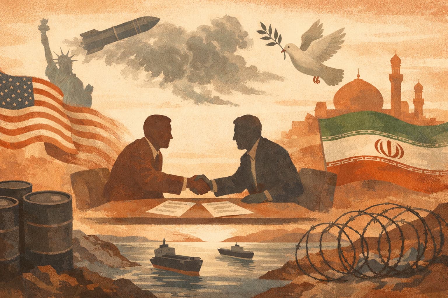US and Iran Agree on Ceasefire Framework, Nuclear Limits and Sanctions Relief