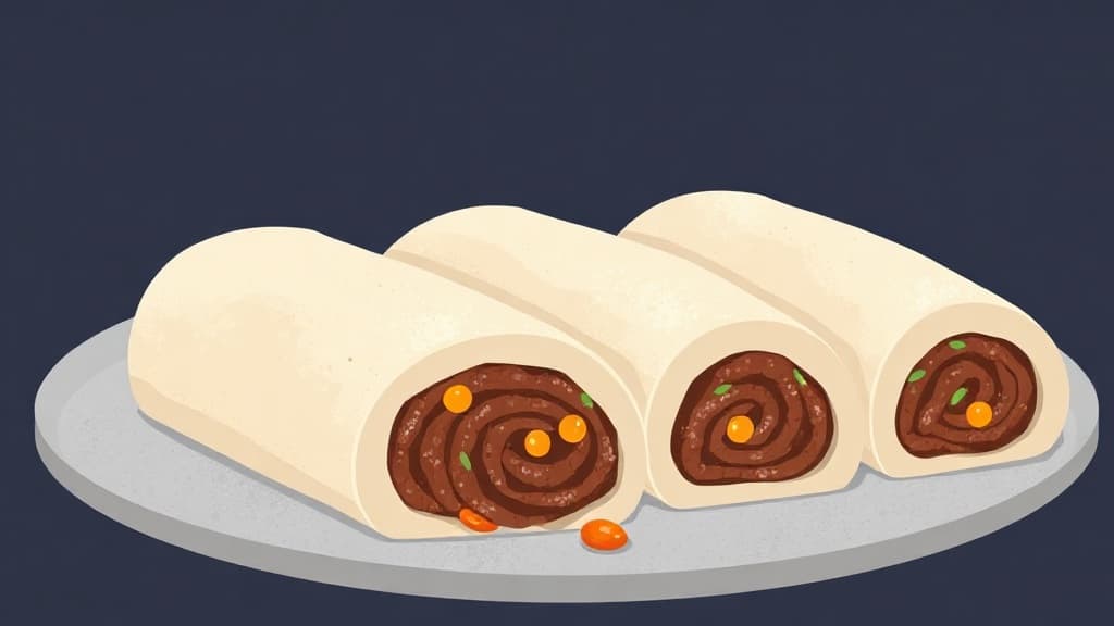 Crispy Pastry, Rich Filling, and AirFry Baking: Homemade Bolognese Rolls