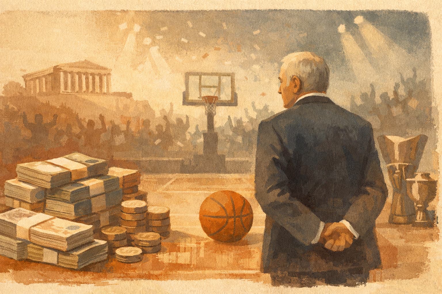 Panathinaikos backs Obradovic with record budget and EuroLeague ambitions