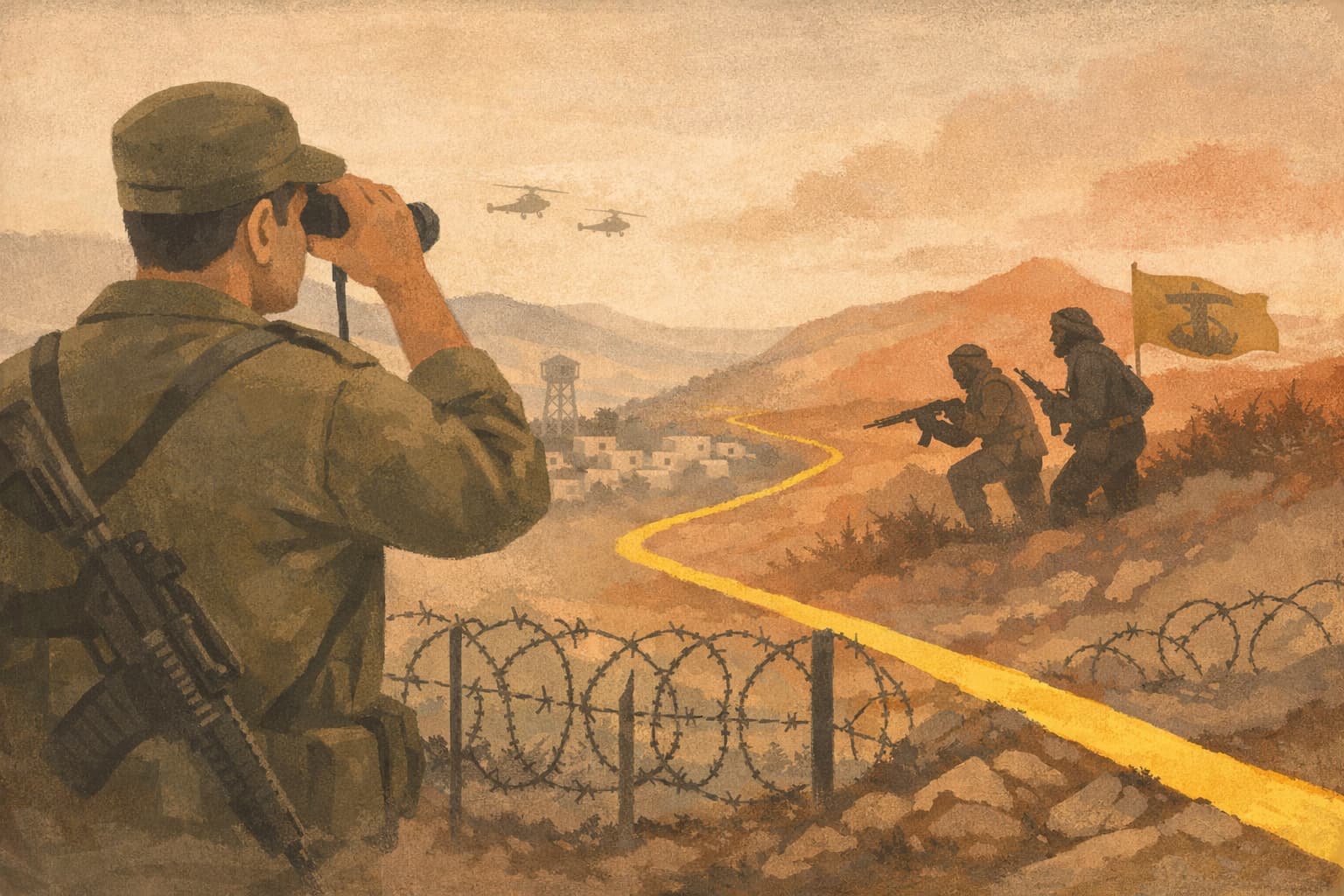 IDF Chief Warns Withdrawal From the Yellow Line Would Restore Hezbollah Raid Threat
