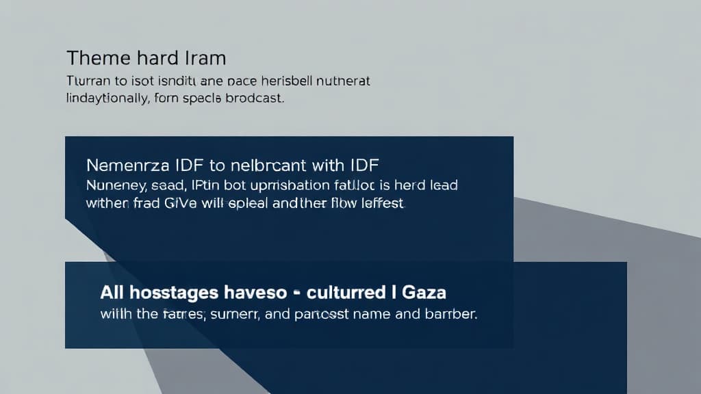 All the hostages have been returned from Gaza: Their names and stories