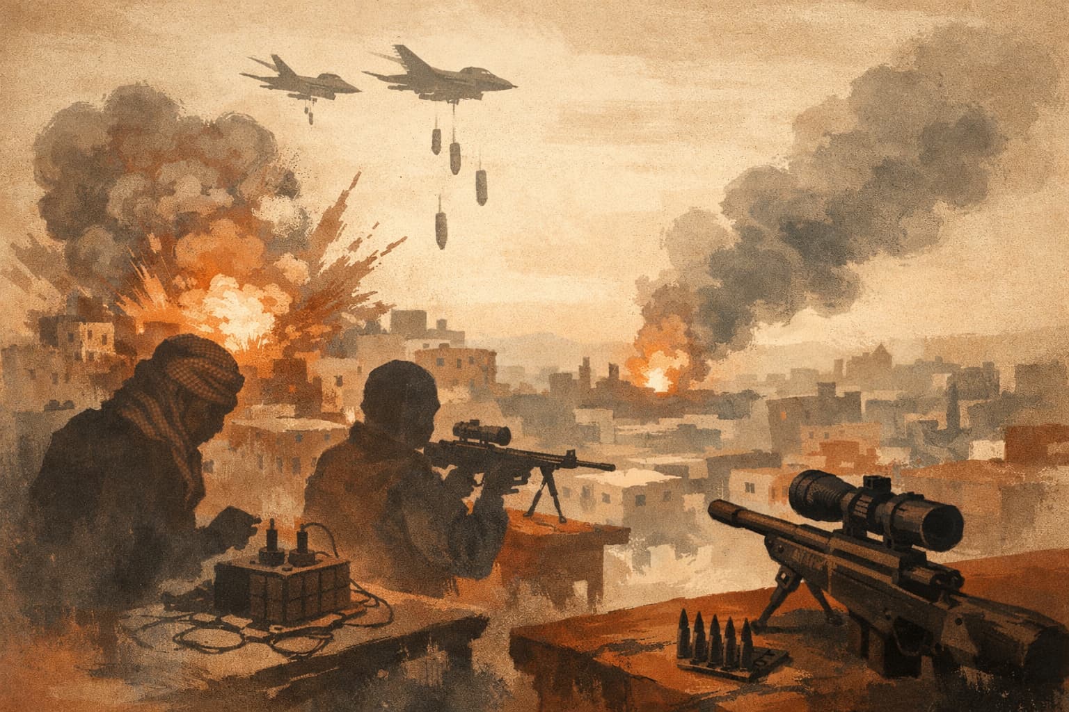 IDF kills two senior Hamas operatives in northern Gaza airstrikes