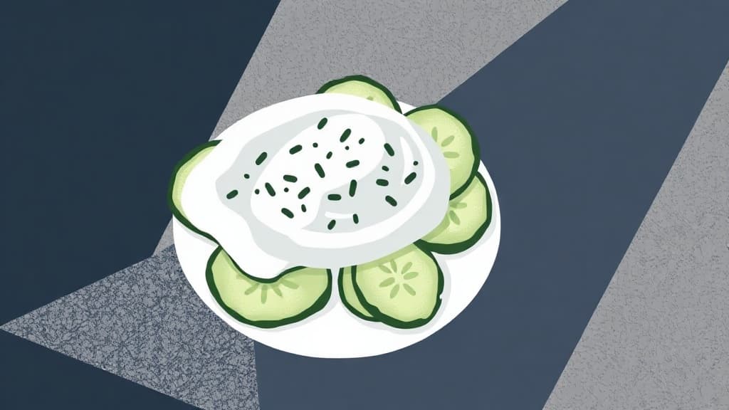 Cucumber Salad with Yogurt