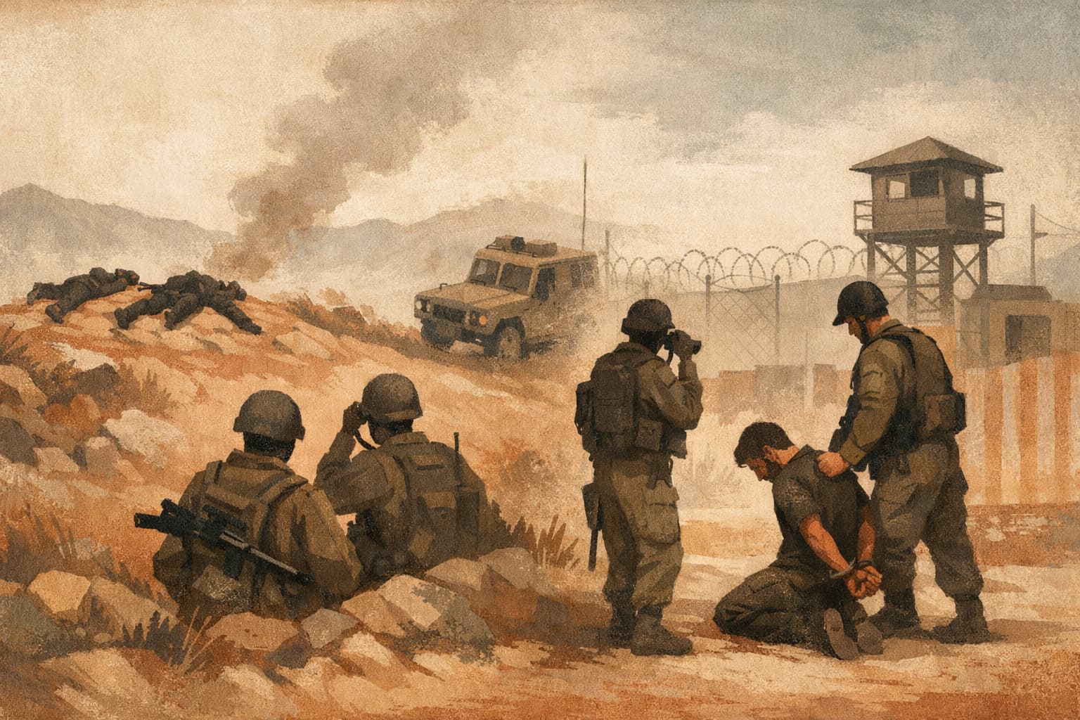 IDF Kills Two Armed Hezbollah Operatives Near Forces, Detains Suspect at Kerem Shalom Crossing