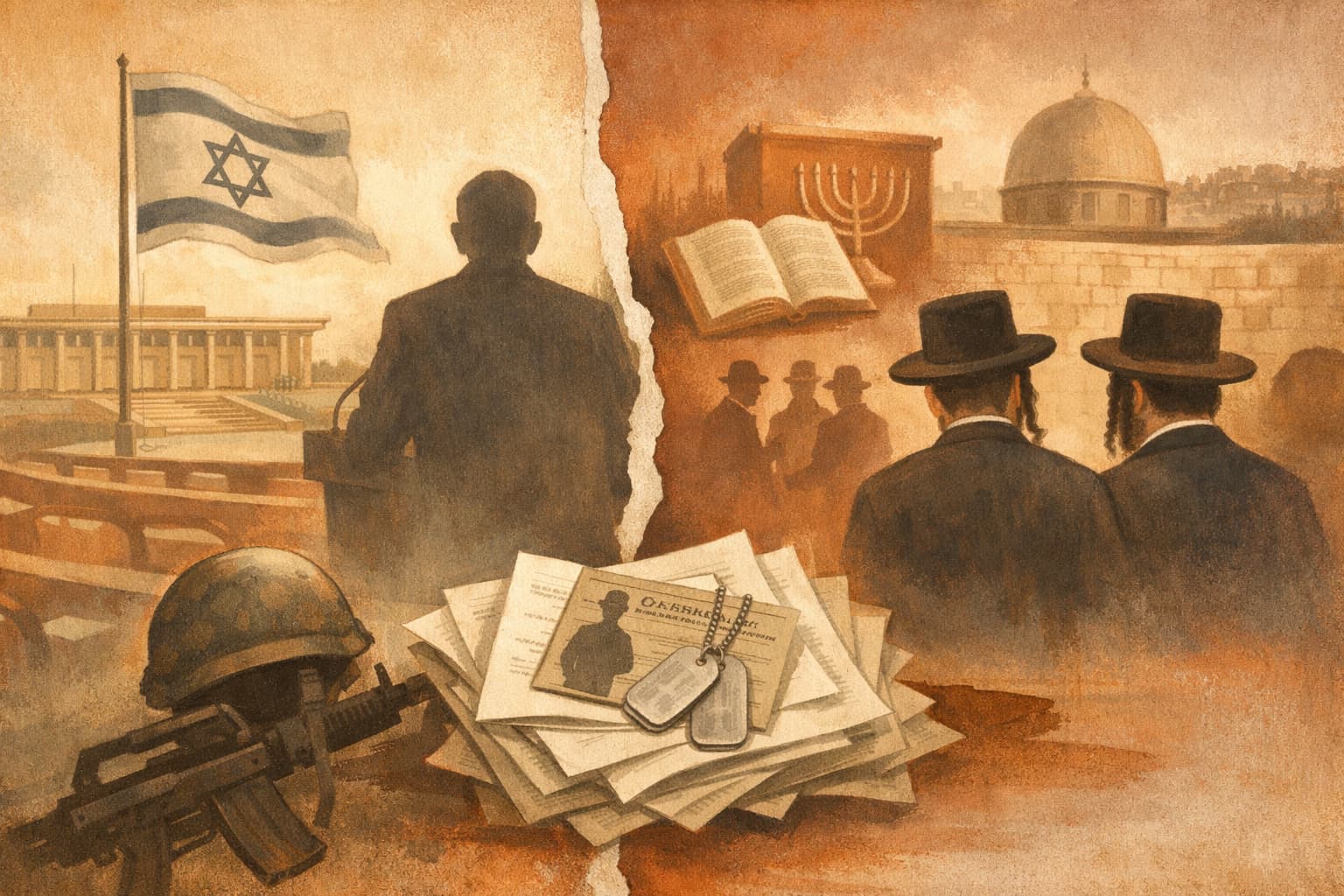 Netanyahu Promises Fast Track for Ultra-Orthodox Draft-Related Bills After Voting Boycott