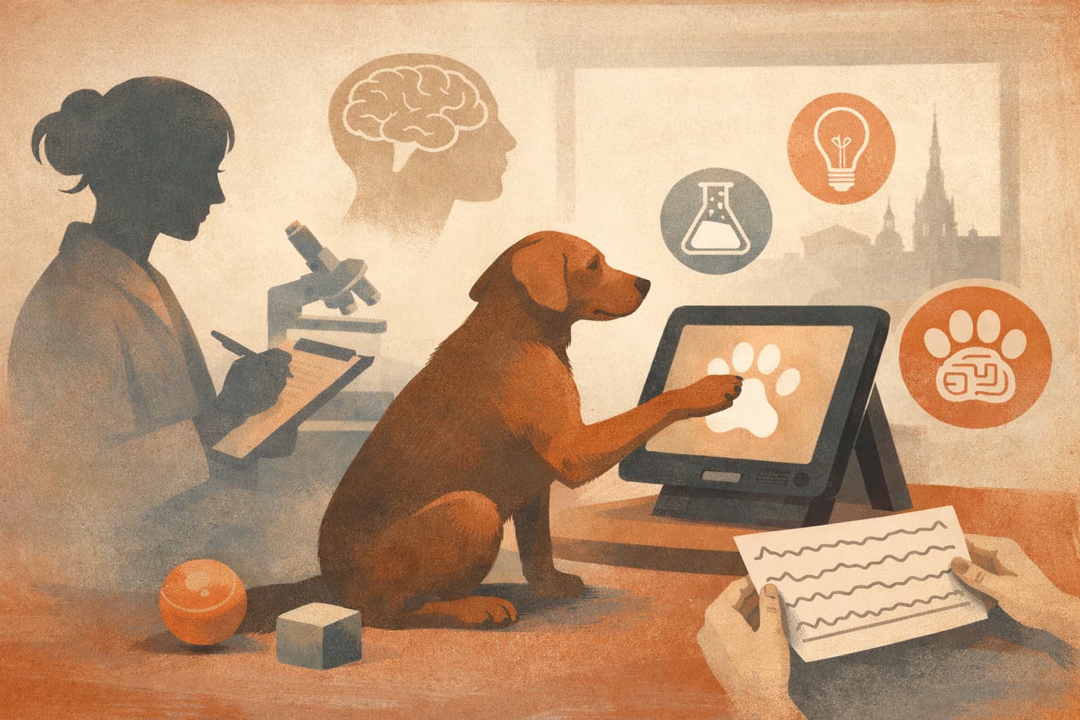 Vienna Researchers Test Whether Dogs Can Learn Touchscreens