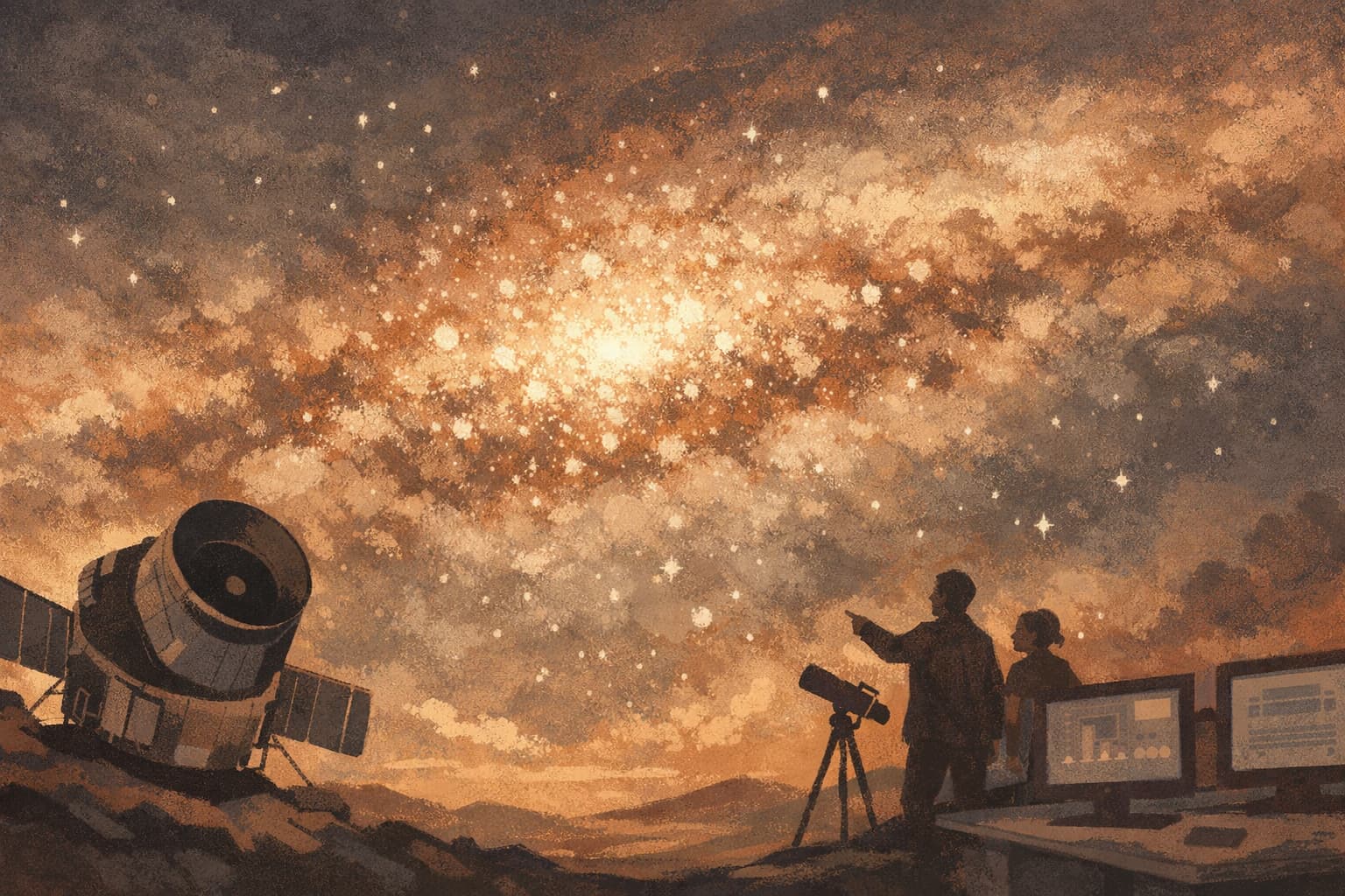 Euclid captures the most detailed visible-light view yet of the Milky Way’s core