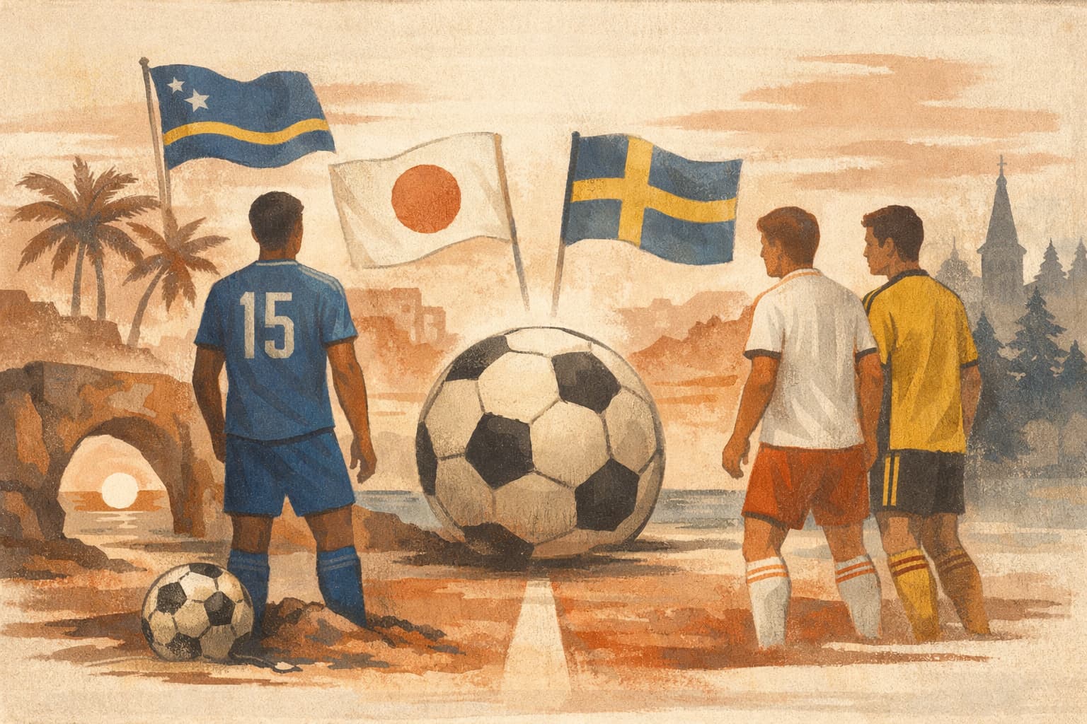 World Cup Day 15: Curaçao Chases History, Japan Faces Sweden in a Direct Clash