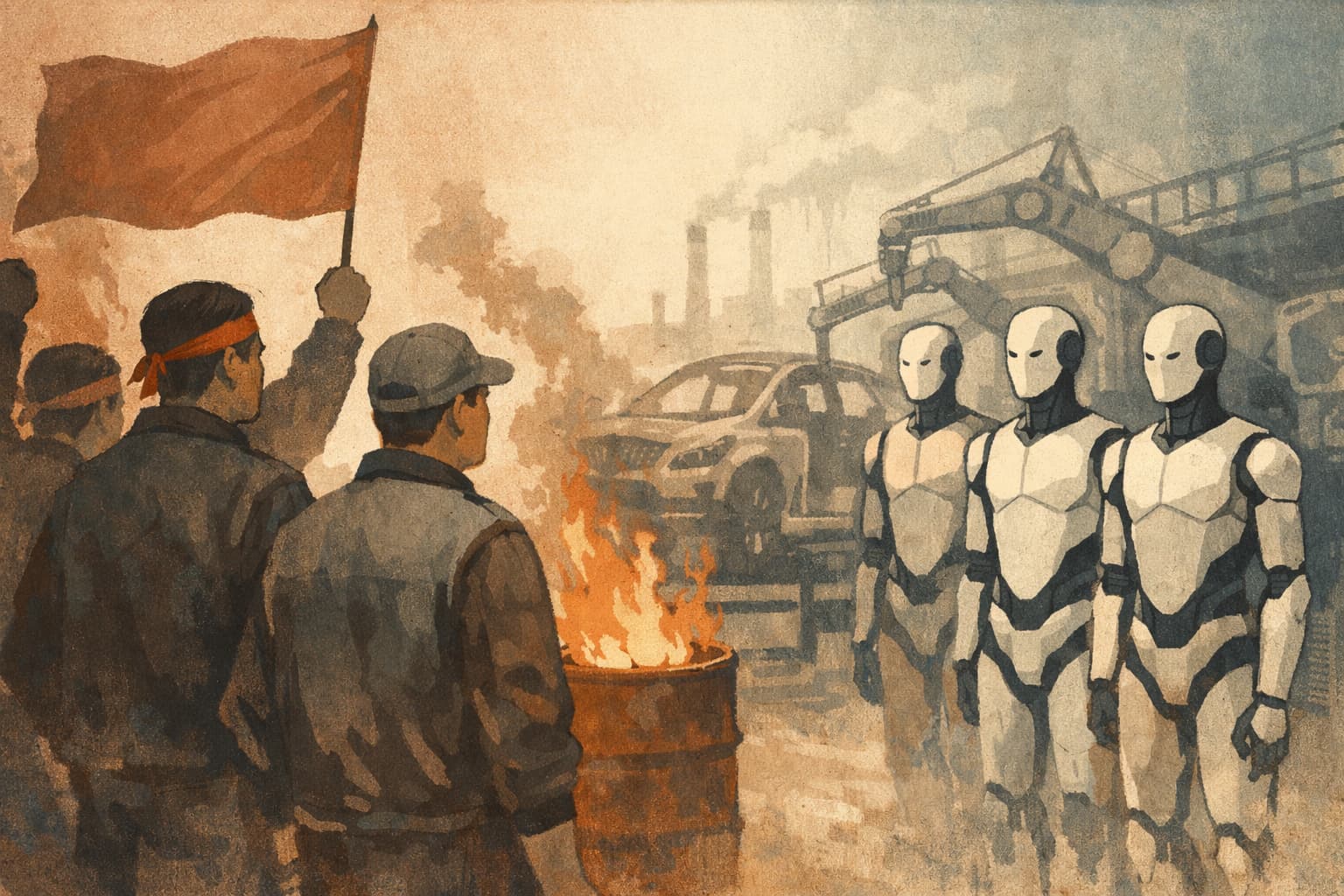 Hyundai workers in South Korea strike over humanoid robots and job security