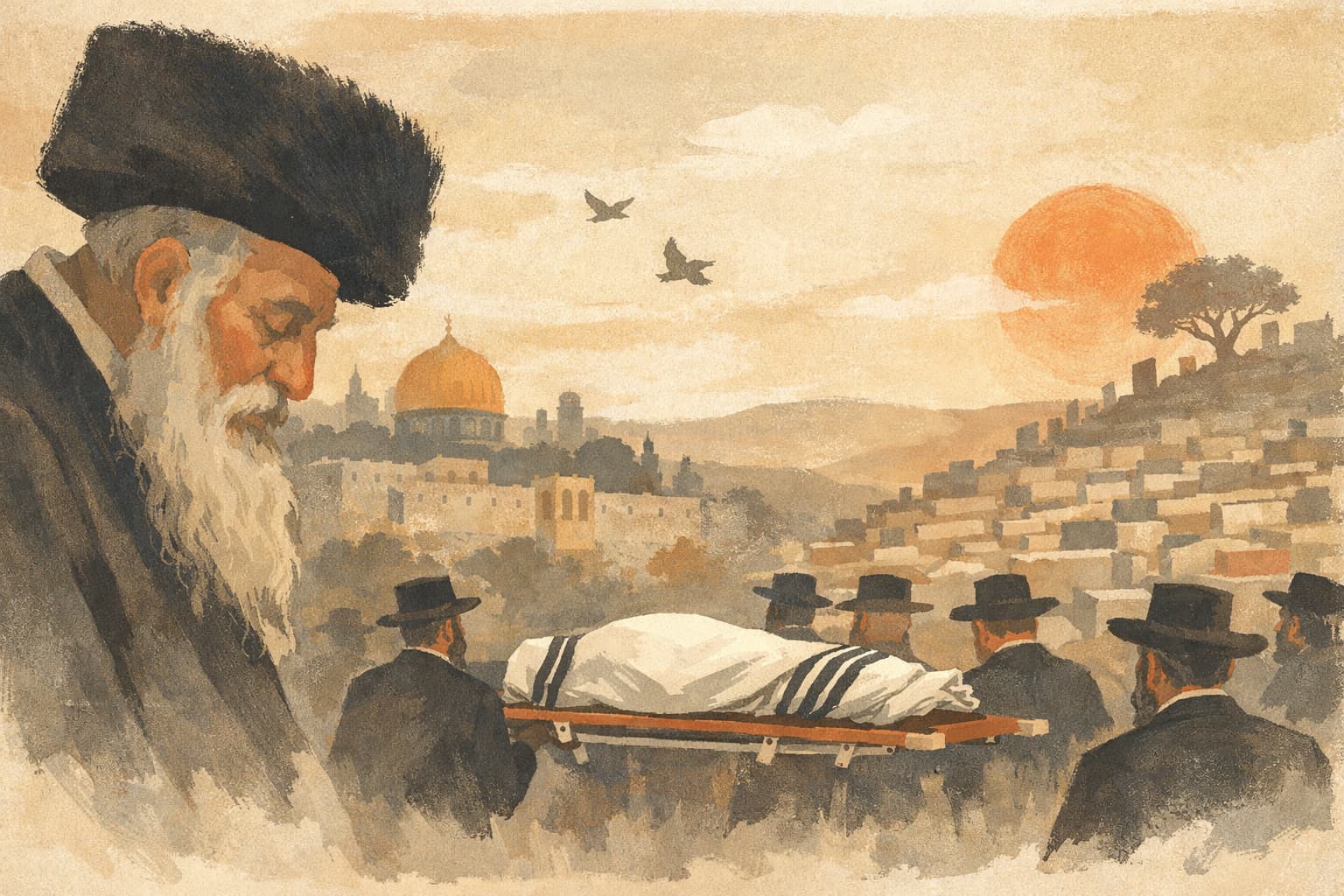 Lehav Chassidic elder Rabbi Avraham David Kornblit dies at 93